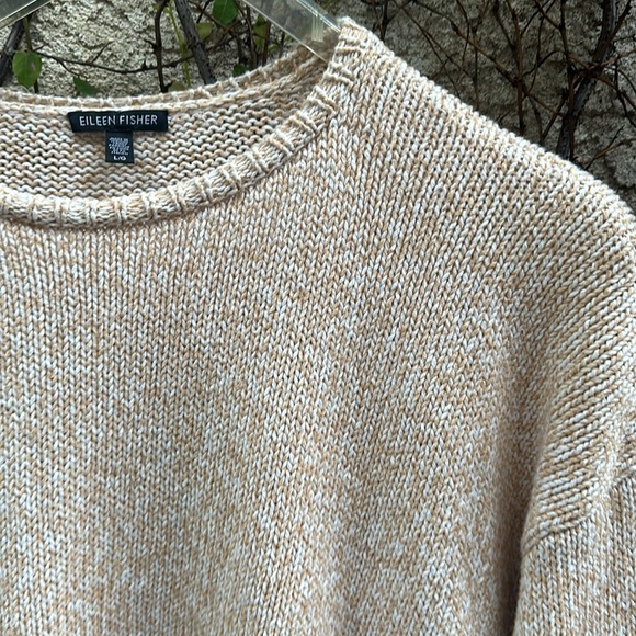 Eileen Fisher 100% Organic Cotton Sweater - Picture 4 of 8